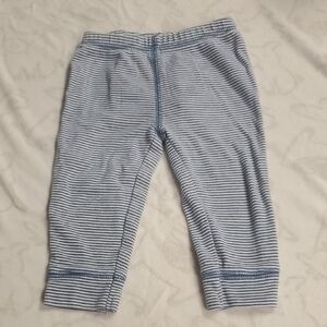 🐻 Carter's Blue and White Striped Joggers